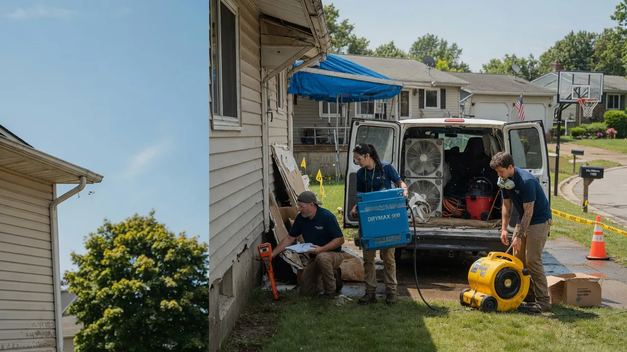 Ceiling Leak Cleanup in Littleton, WV near me